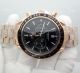 Copy Omega Speedmaster Rose Gold Black Chronograph Watch 45mm (4)_th.jpg